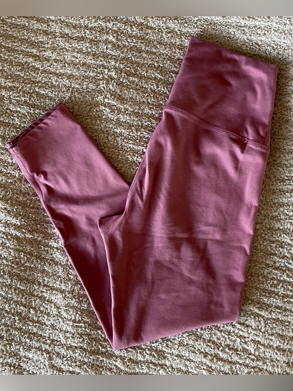 Core 10 High-Waisted Leggings Dusty Rose Small